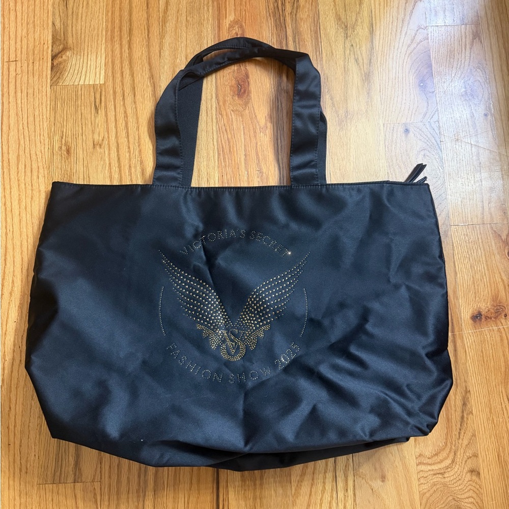 Victoria's Secret Black Duffel Bag